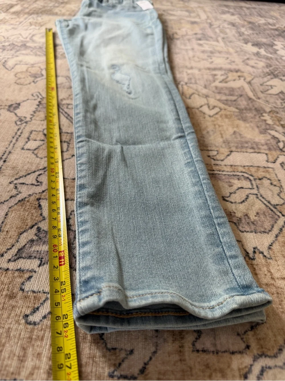 NWT Gap Kids Girls Pull-On Destructed Jegging Lot Sz 14 Plus Blue